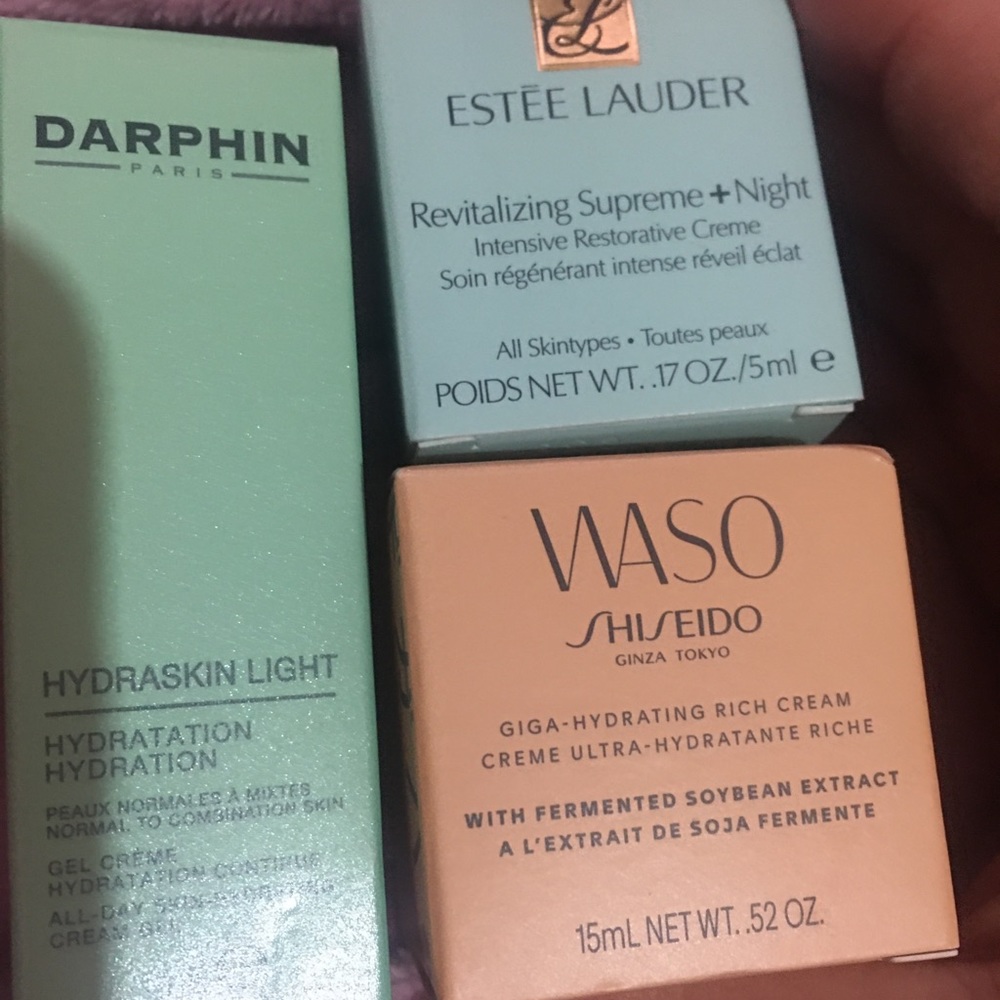 Skincare Trio | Estée Lauder, Darphin Paris & Shiseido